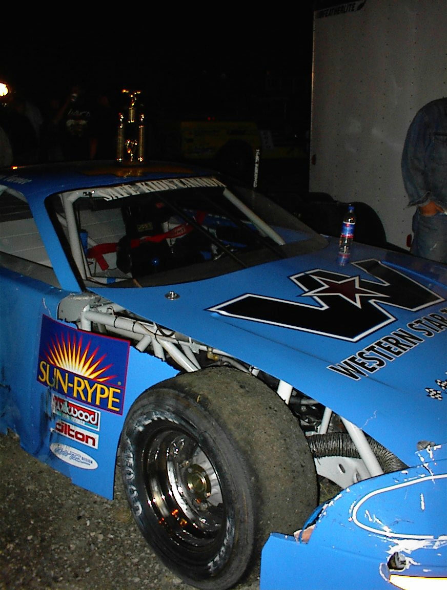 The price of winning - broken fiberglass! The price of winning - broken fiberglass!