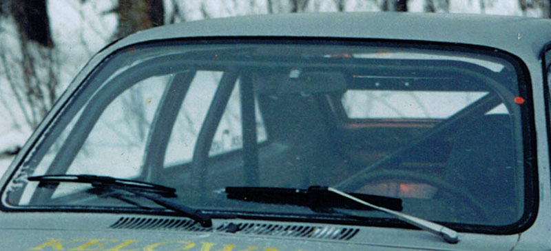 Ice racer roll cage close up Ice racer roll cage close up