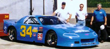 Darren Turner, Roy Cobden, Garth Turner at Victoria BC's Western Speedway