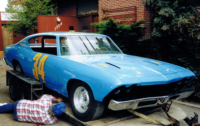 Shiny new Chev Street Stock without a scratch on it... yet